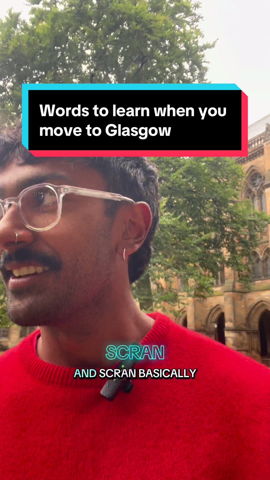 Video post by @uofglasgow on TikTok