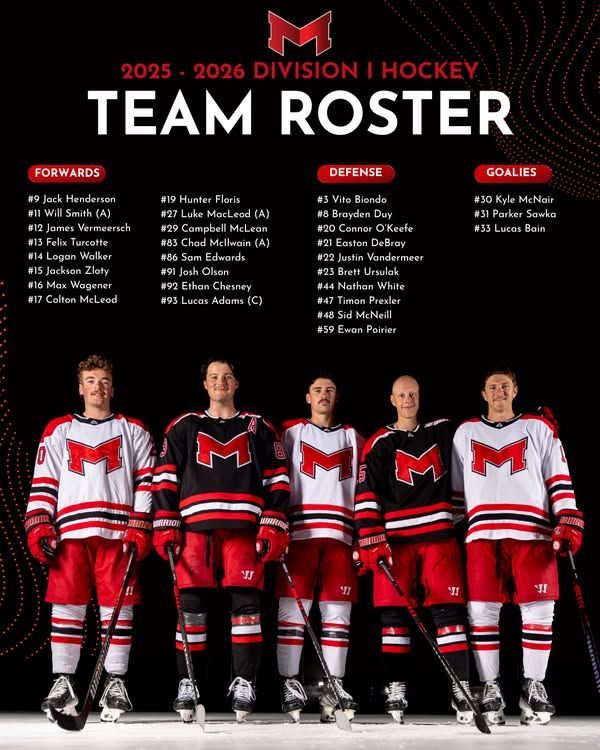 Image post by @MaryvilleHockey on Facebook