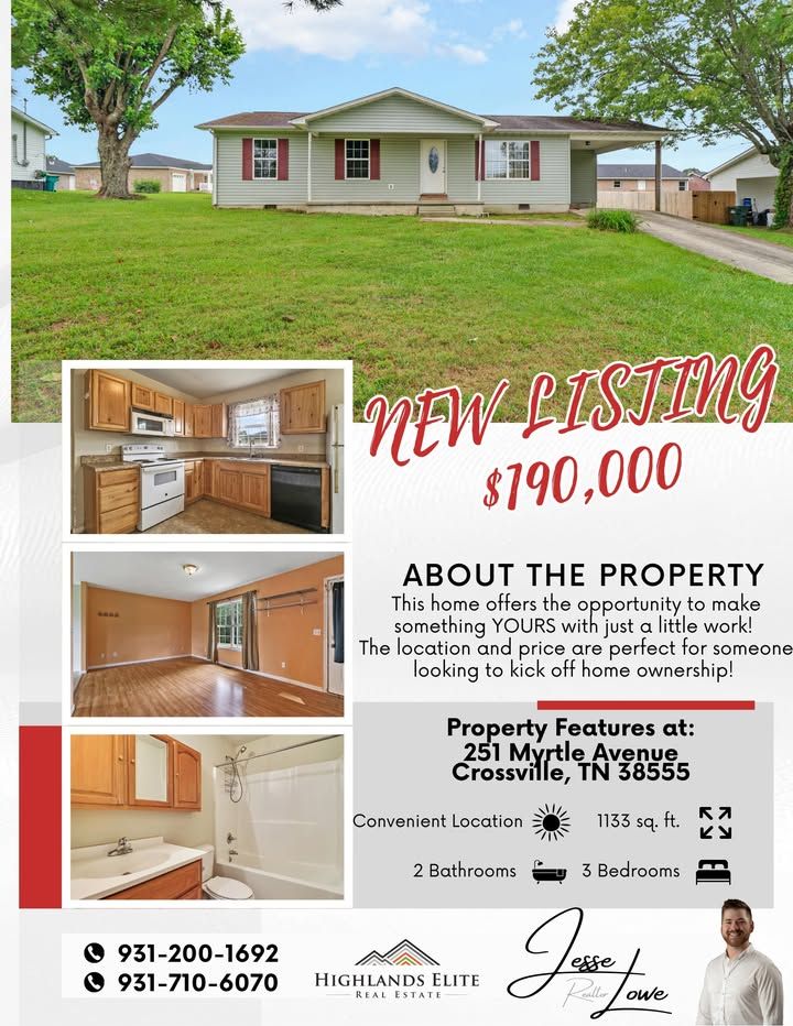 Image post by @JesseLoweRealtor on Facebook