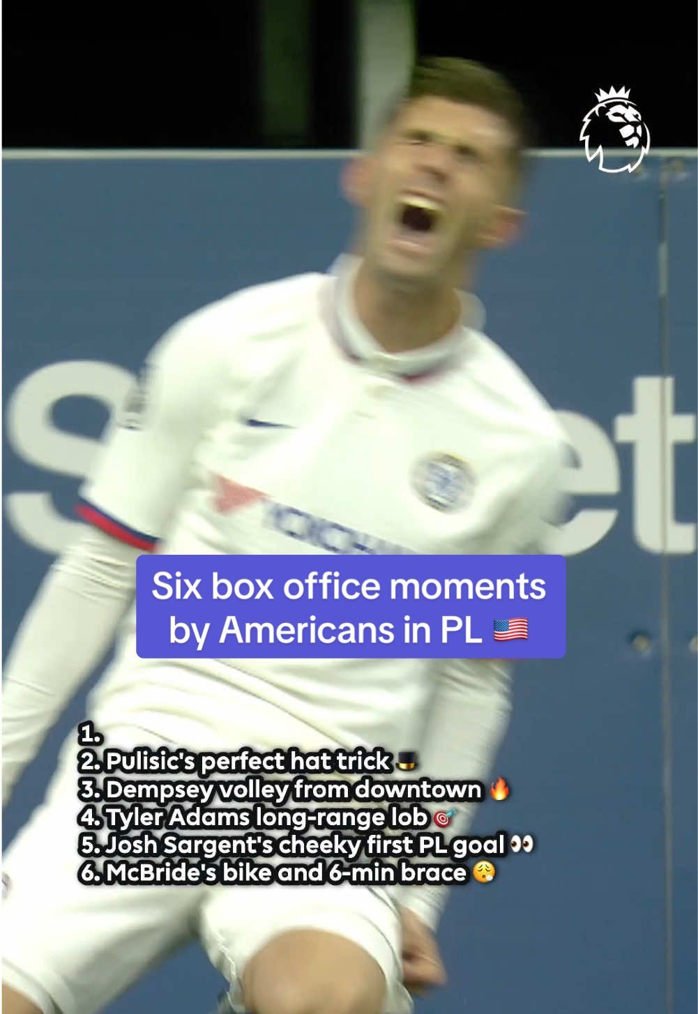 Video post by @premierleagueusa on TikTok