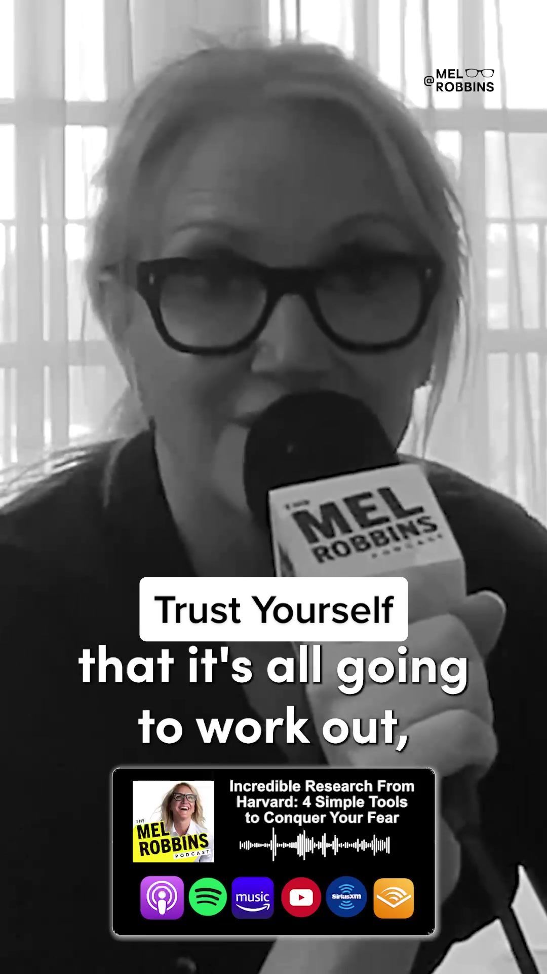 Video post by @melrobbins on TikTok