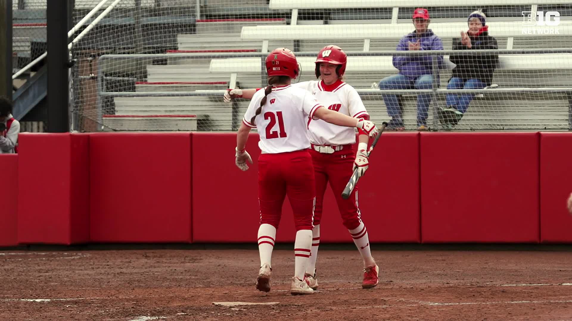 Video post by @BadgersAllAccess on Facebook