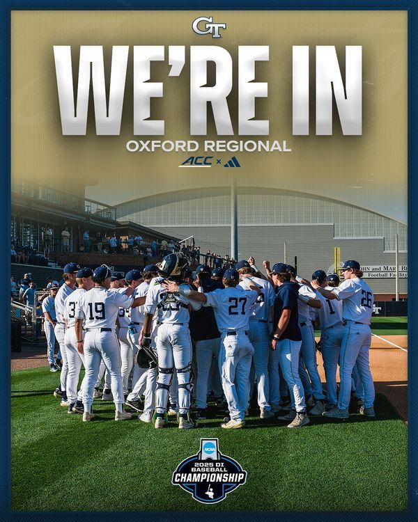 Image post by @gtbaseball on Facebook
