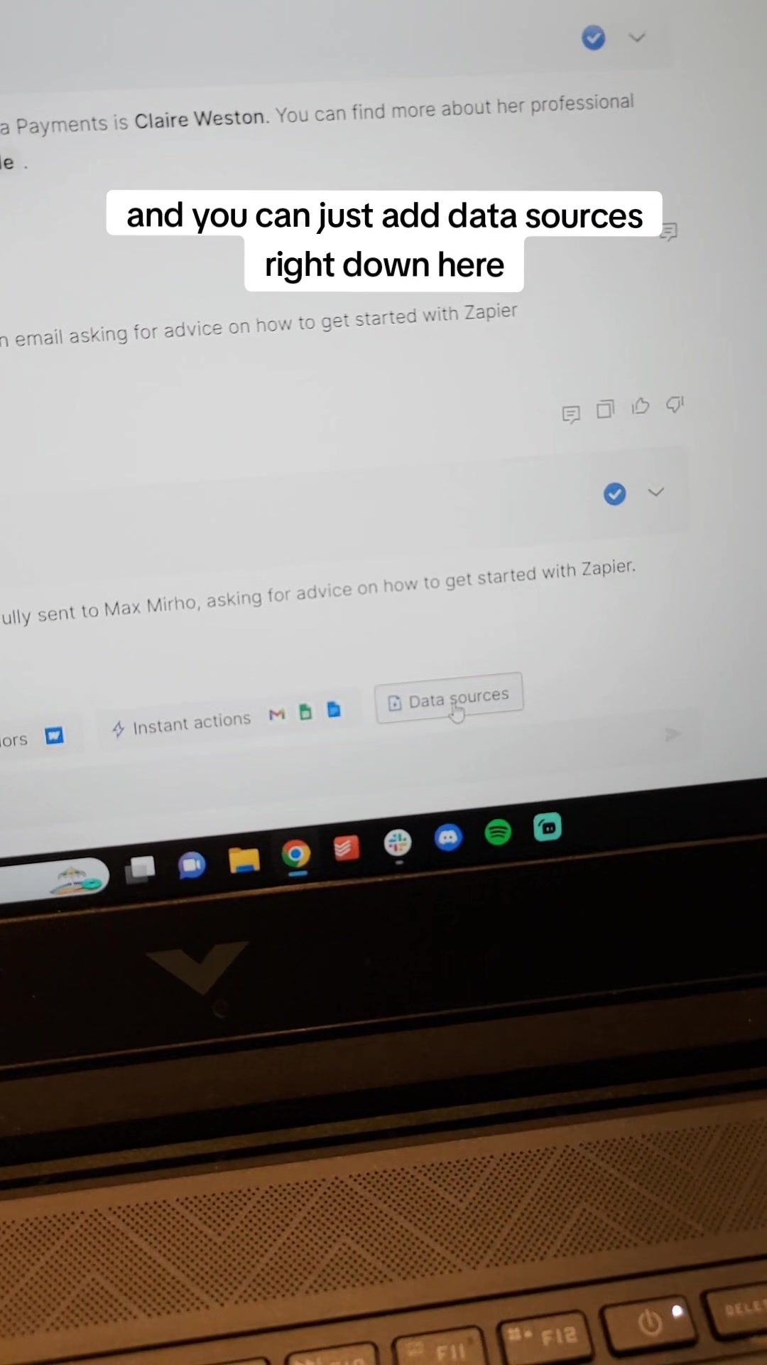 Video post by @zapier on TikTok