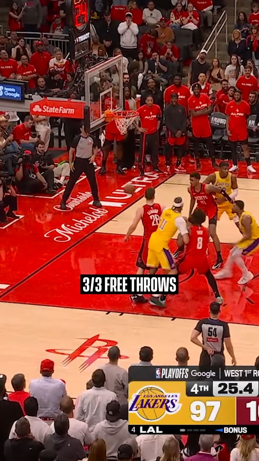 Video post by @losangeleslakers on Facebook