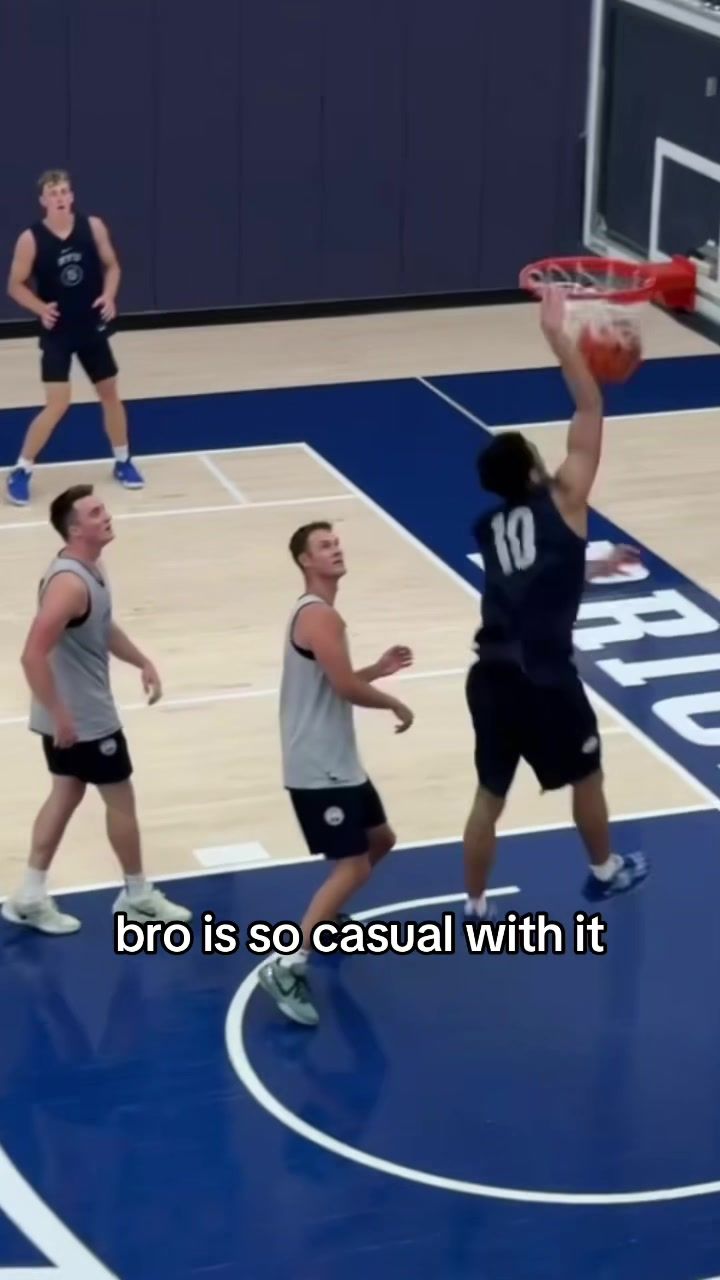 Video post by @byubasketball on TikTok