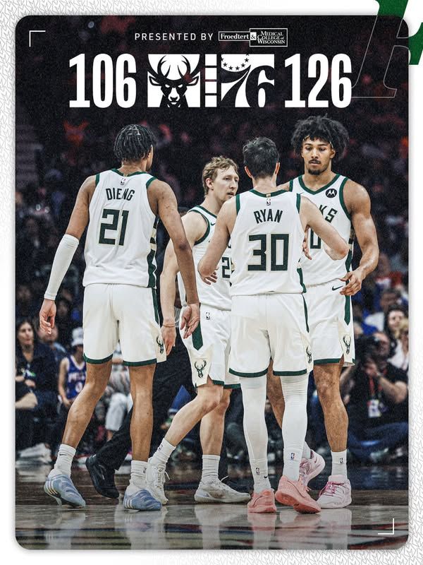 Image post by @milwaukeebucks on Facebook