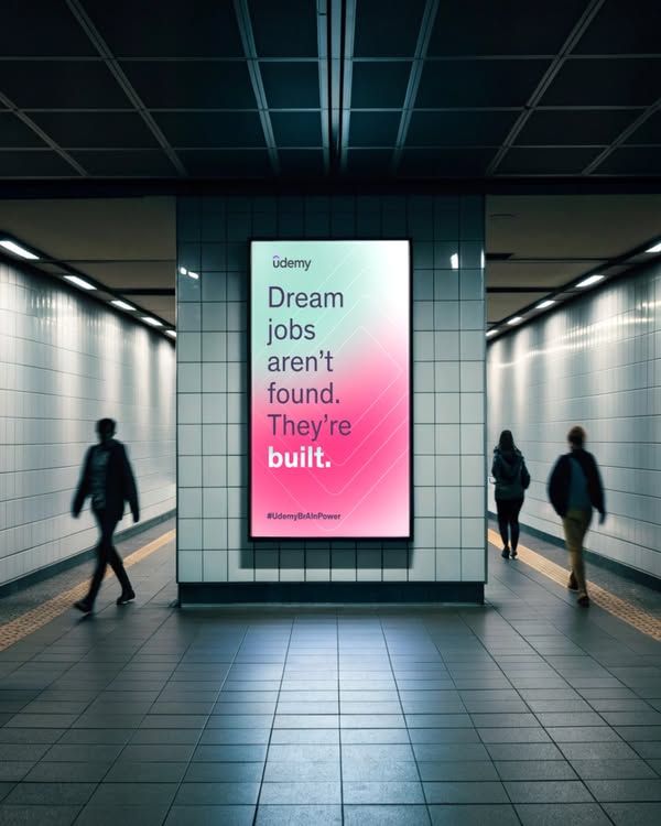 Image post by @udemy on Facebook