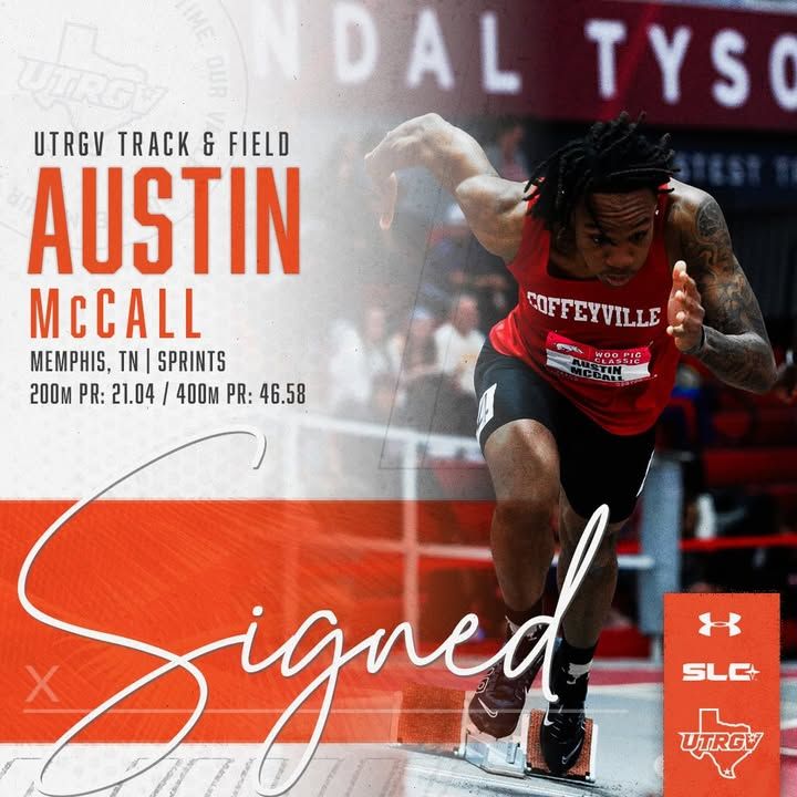 Image post by @UTRGVTrackField on Facebook