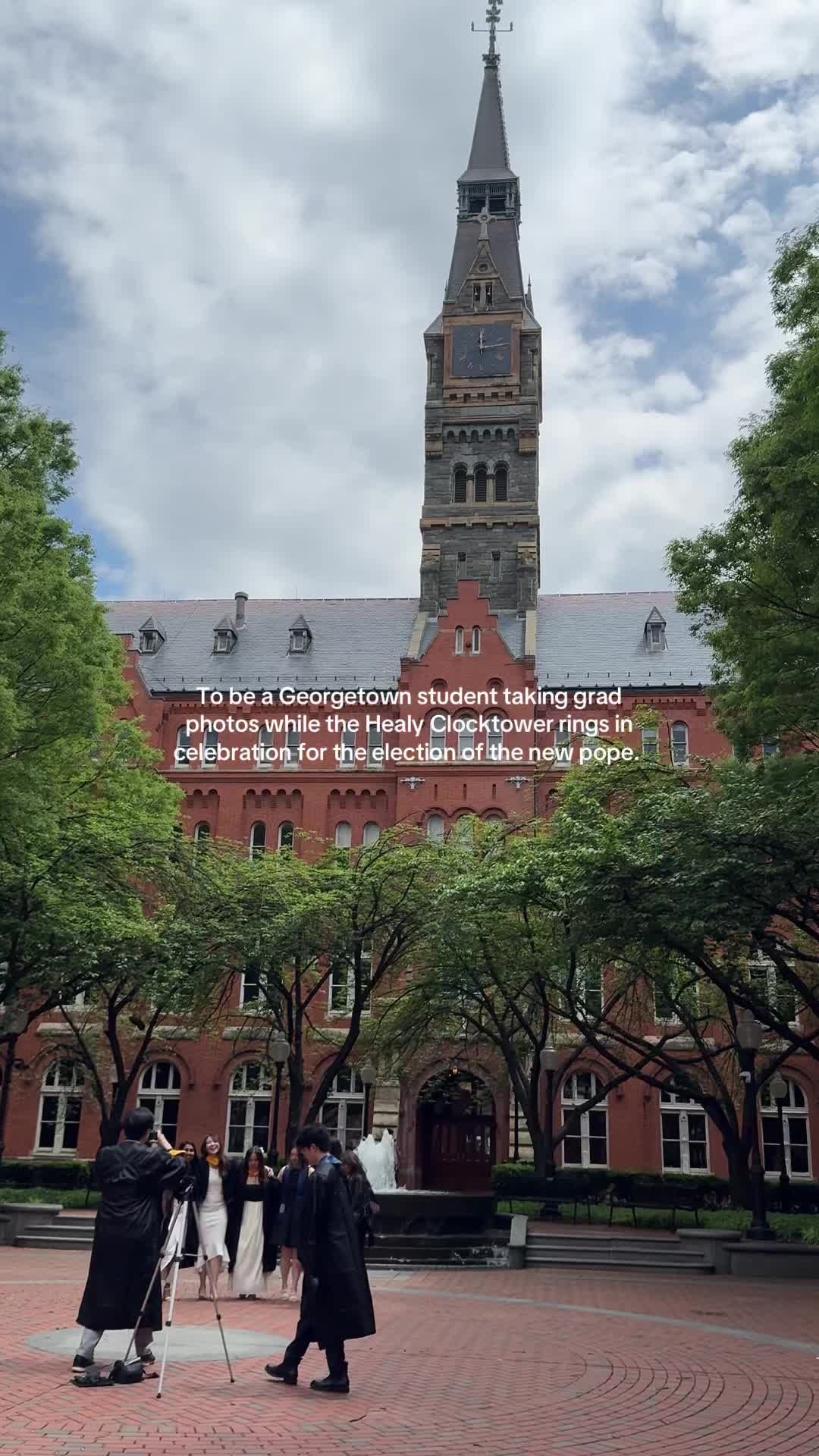 Video post by @georgetownu on TikTok