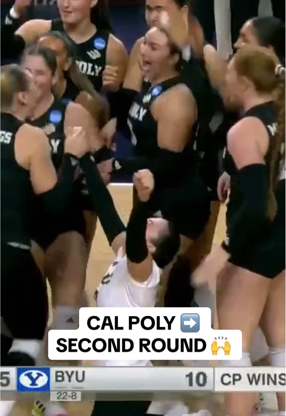 Video post by @ncaavolleyball on TikTok
