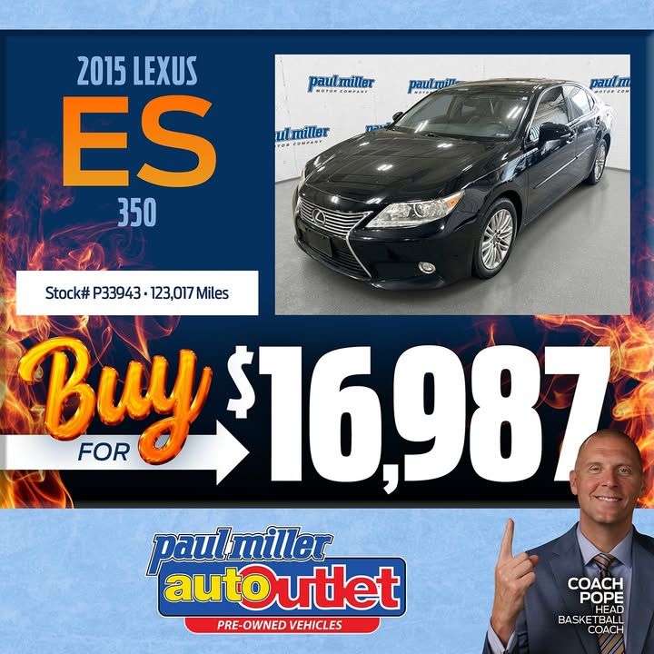 Image post by @PaulMillerAutoOutlet on Facebook