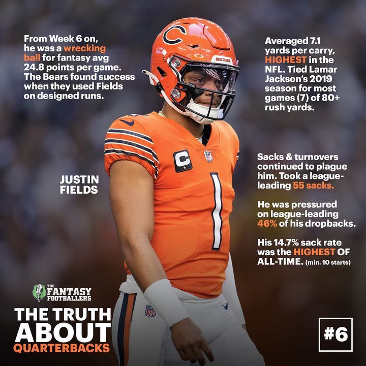 Image post by @thefantasyfootballers on Facebook