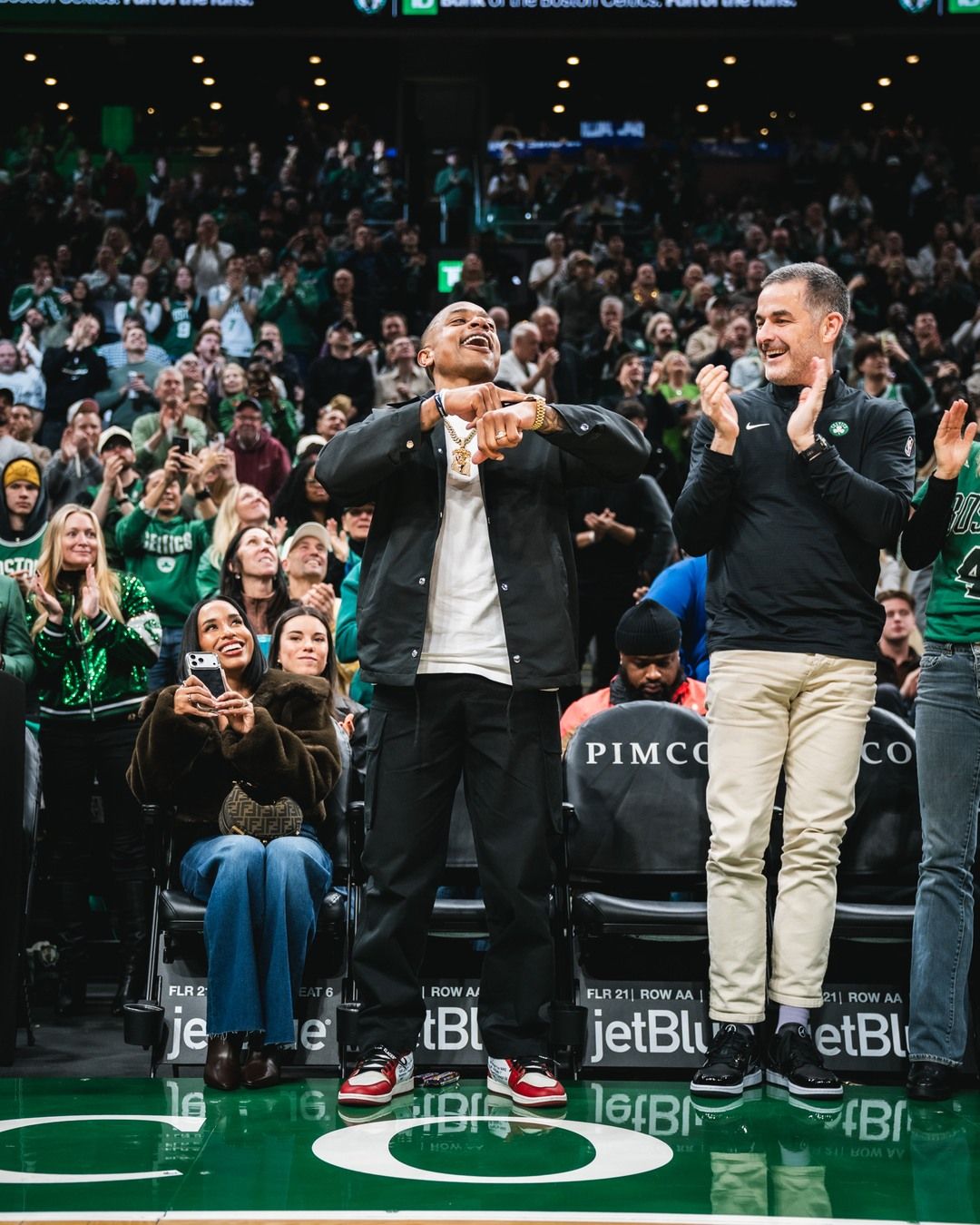 Video post by @bostonceltics on Facebook