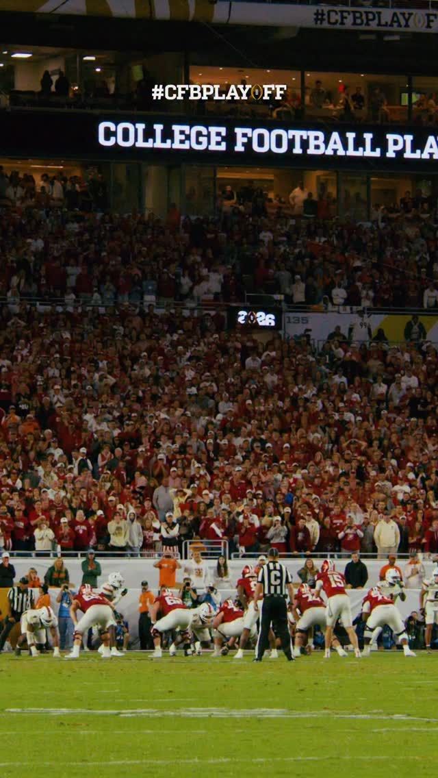 Video post by @College Football Playoff on Facebook