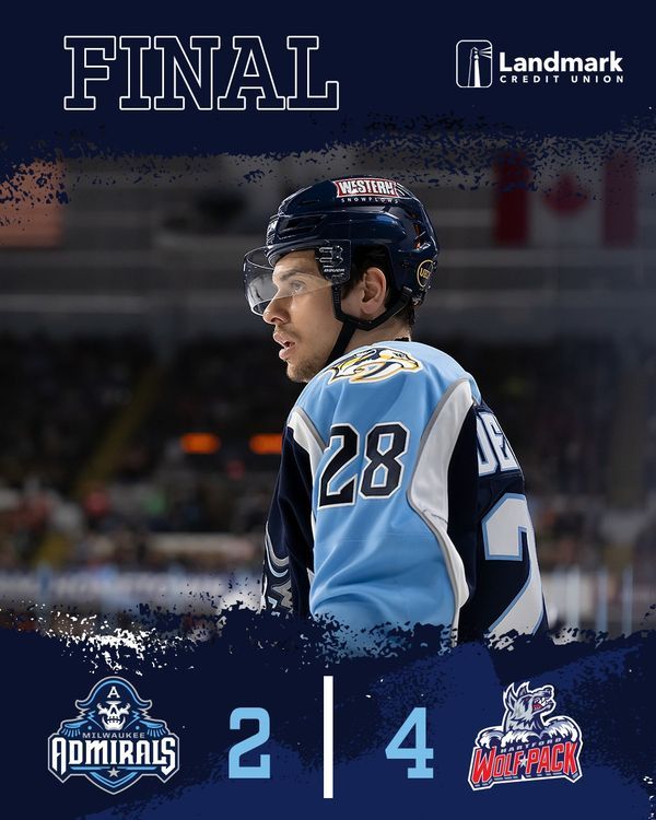Image post by @mkeadmirals on Facebook