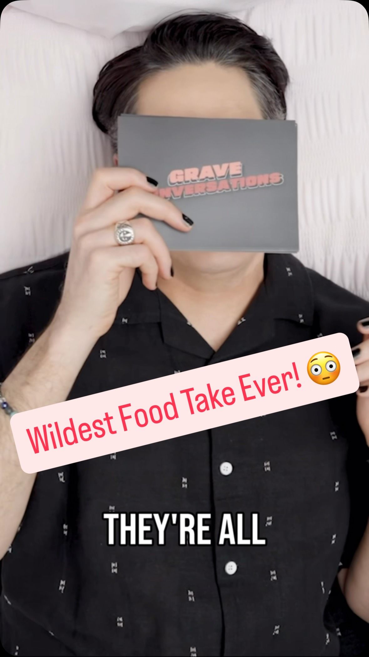 Video post by @graveconversations on Facebook