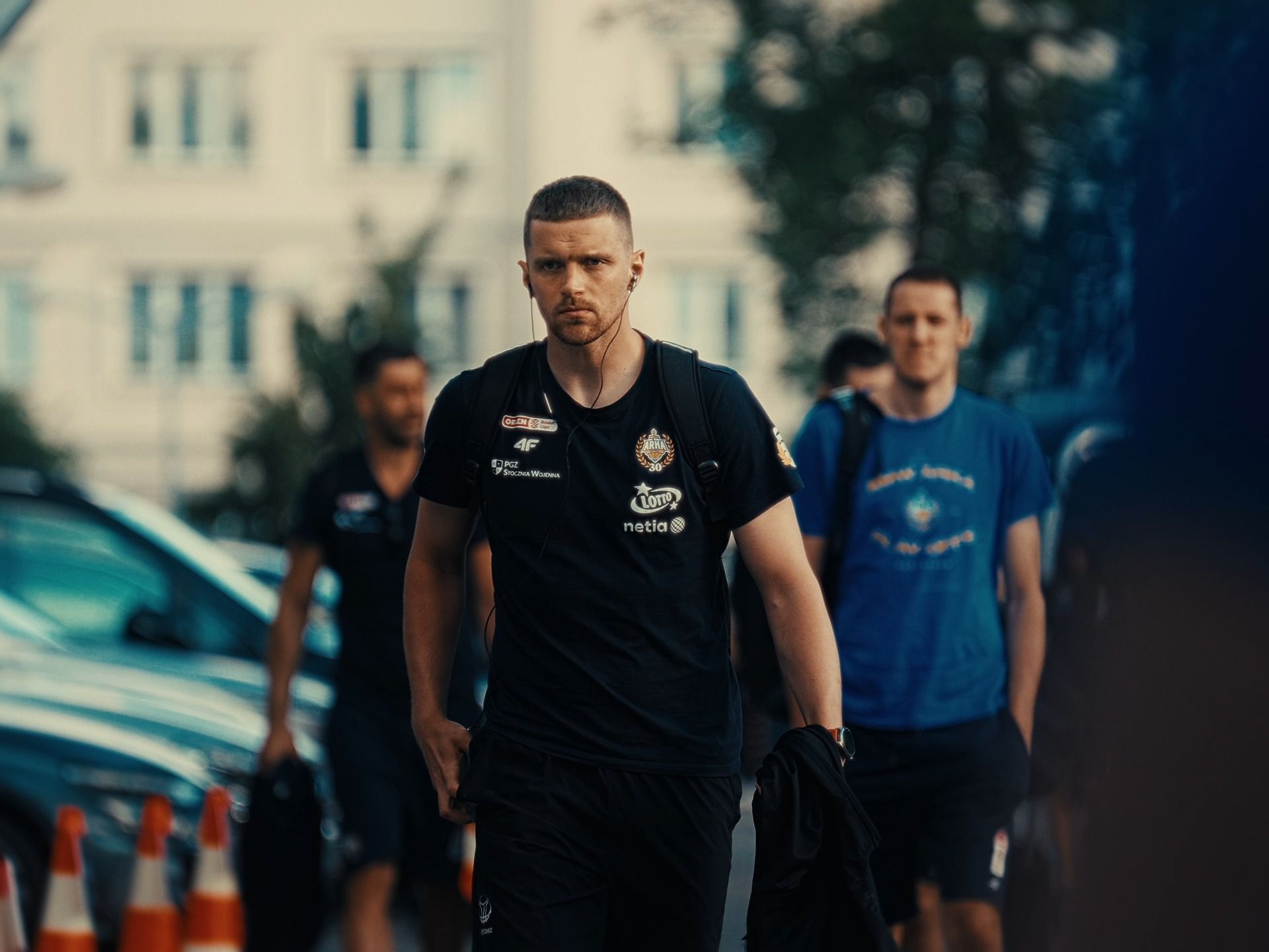 Video post by @Arka Gdynia Kosz on Facebook