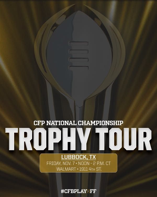 Image post by @CollegeFootballPlayoff on Facebook