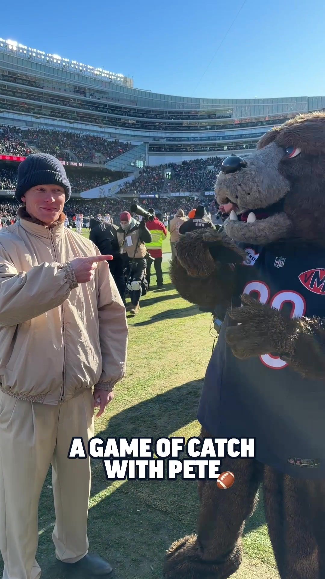 Video post by @chicagobears on TikTok