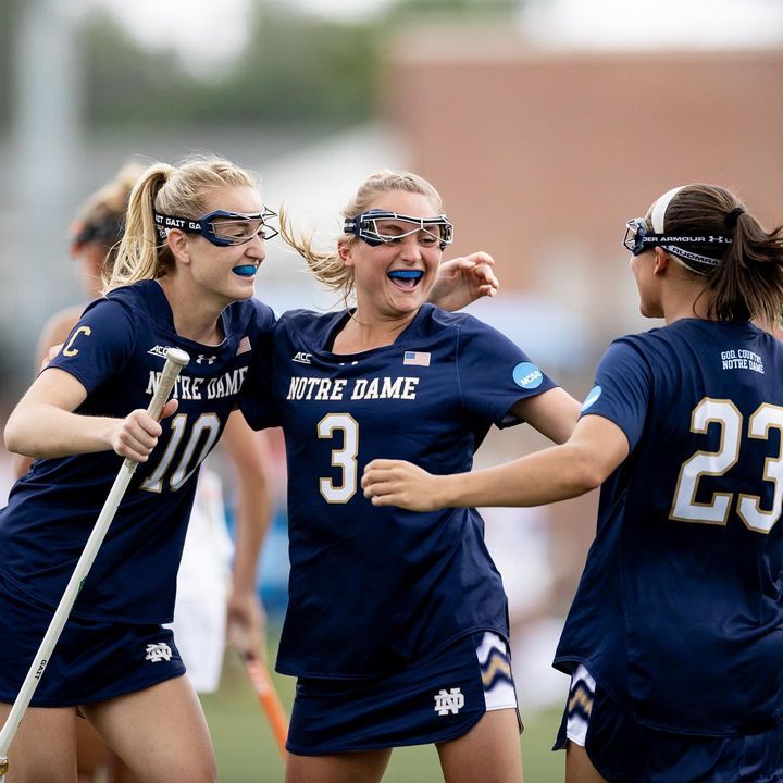 Image post by @NDWLAX on Facebook