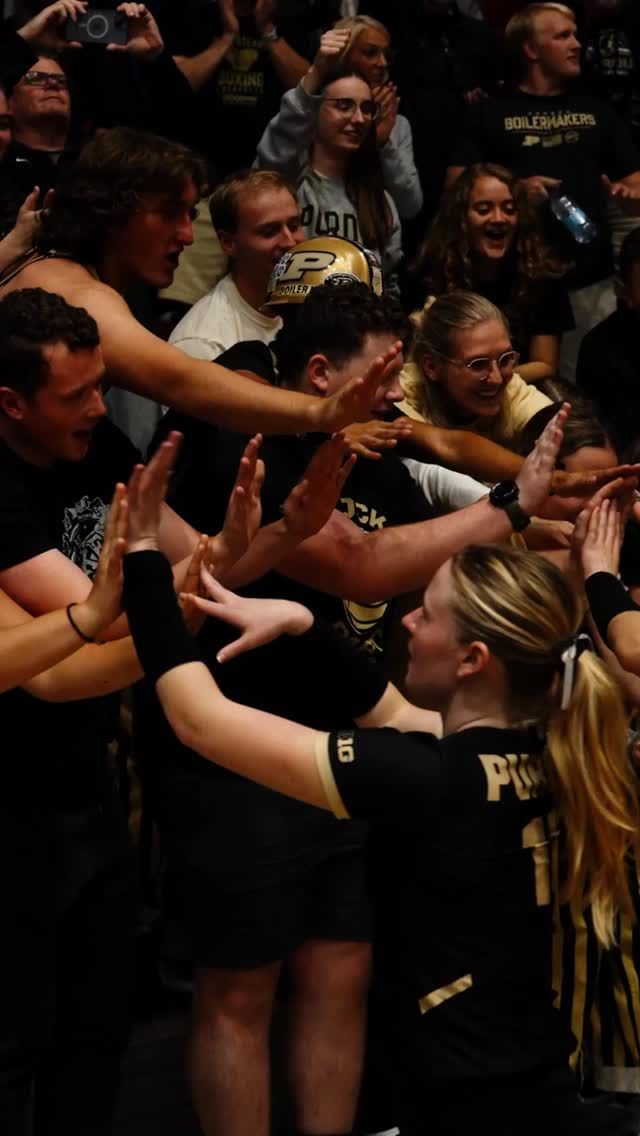 Video post by @purduevb on Facebook