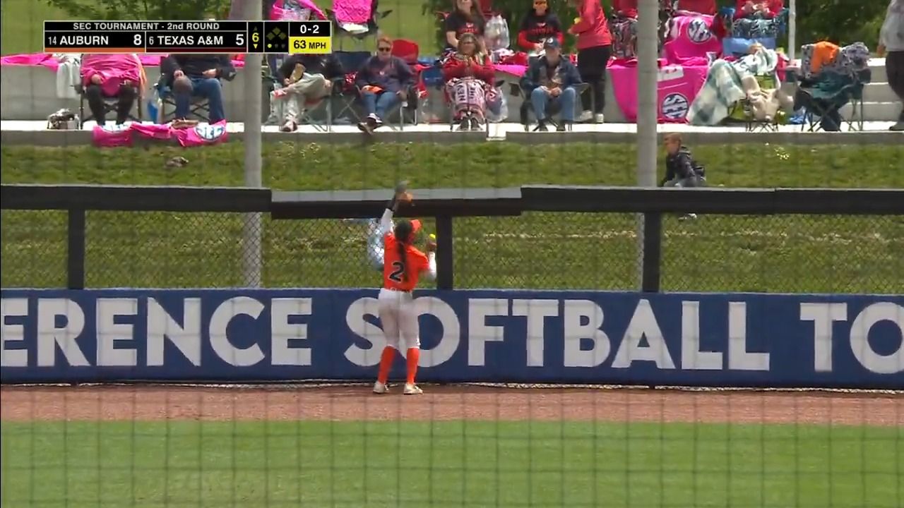 Video post by @aggiesoftball on Facebook