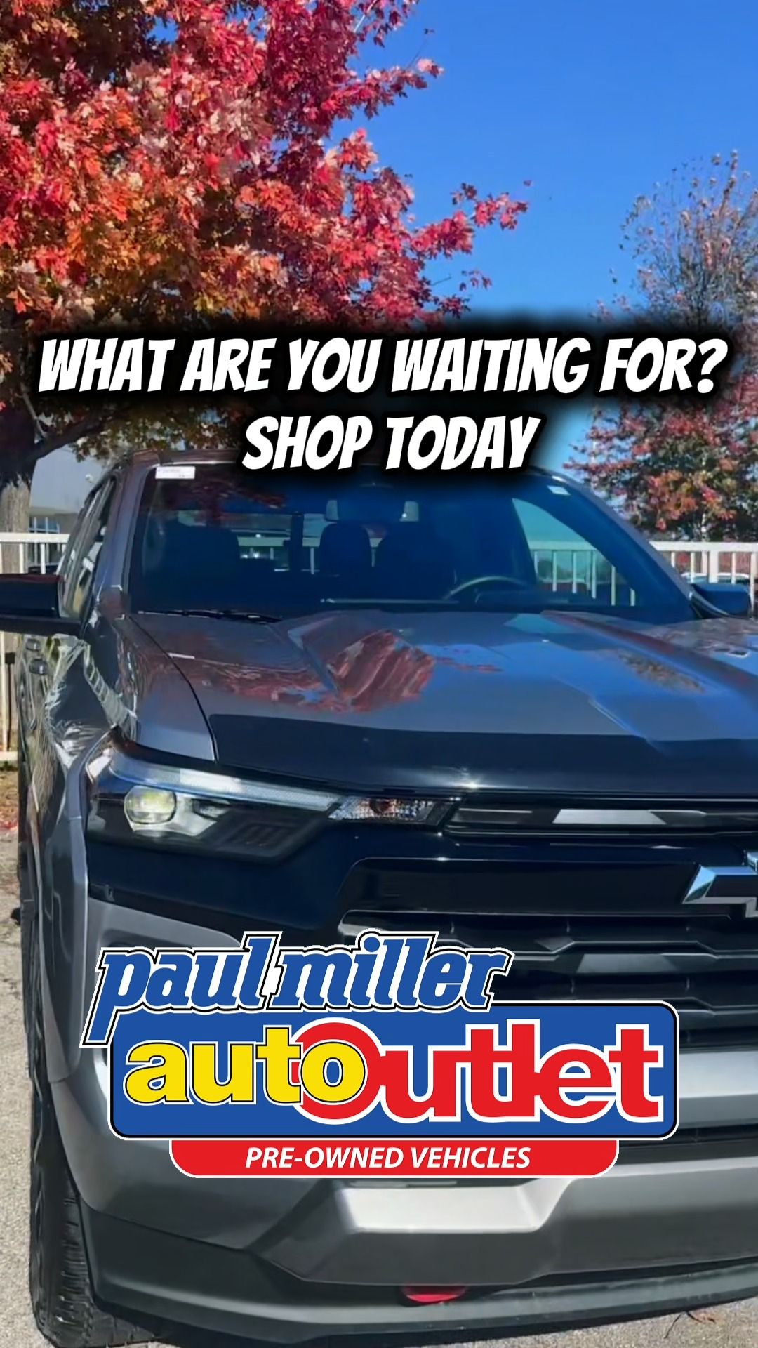 Video post by @PaulMillerAutoOutlet on Facebook