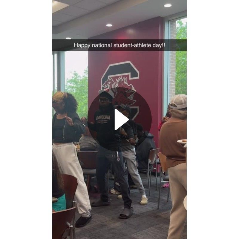 Video post by @gamecocks on Snapchat