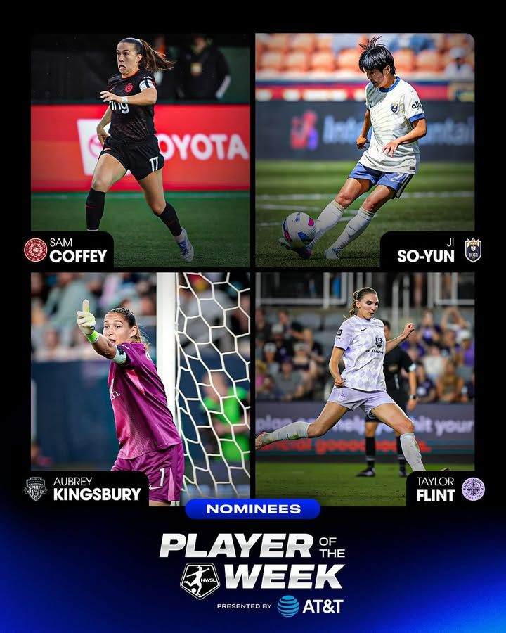 Image post by @NWSL on Facebook