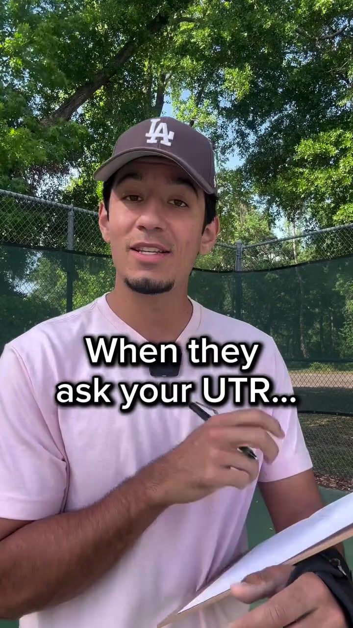 Video post by @utr_sports on TikTok