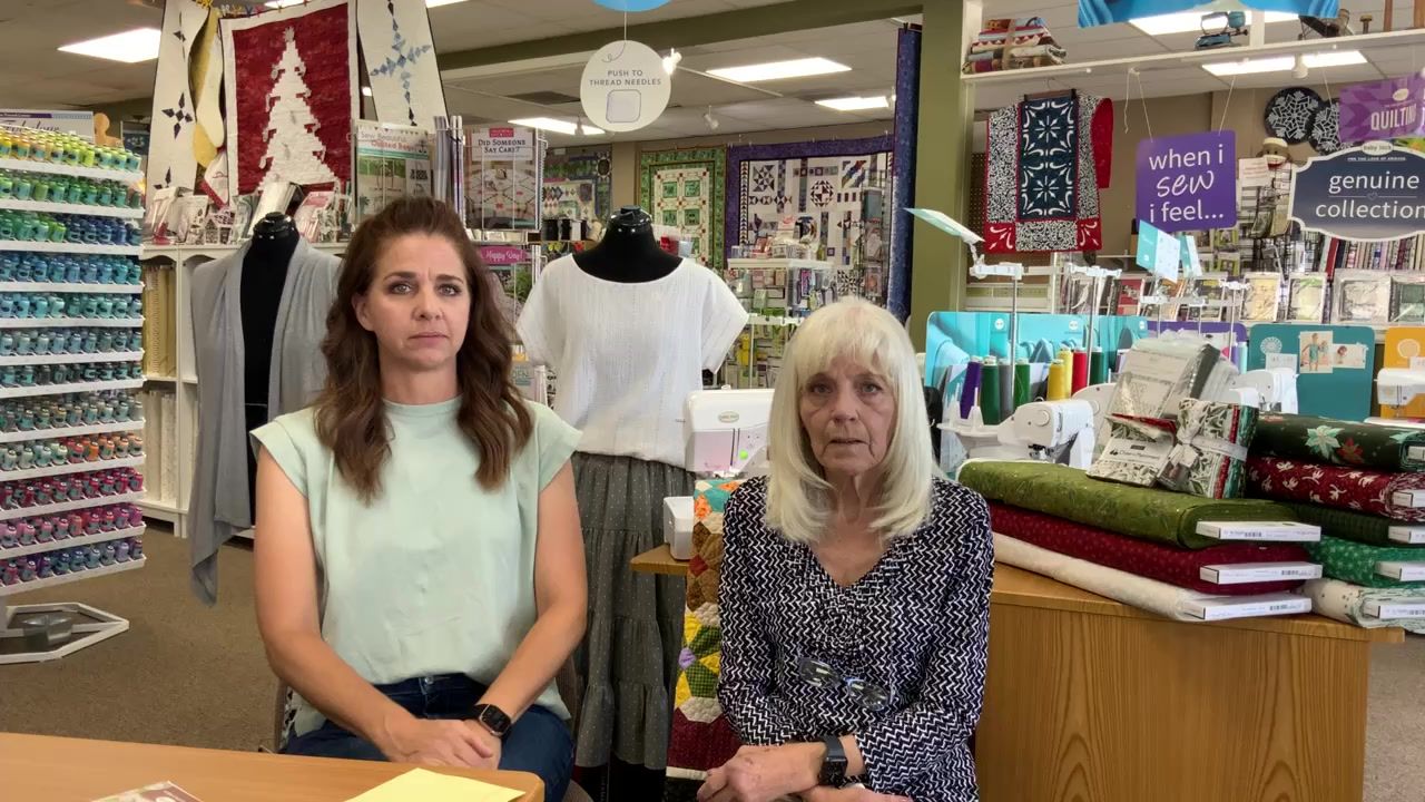 Video post by @sewdowntown on Facebook