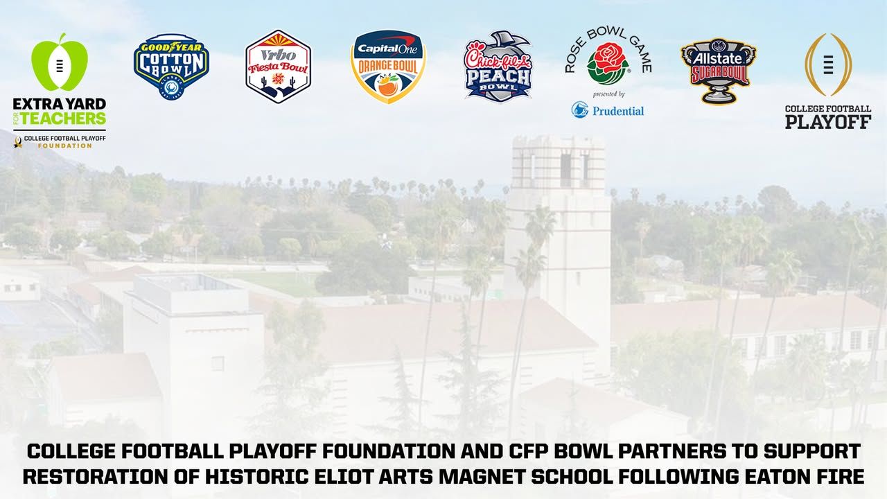 Image post by @collegefootballplayoff on Facebook