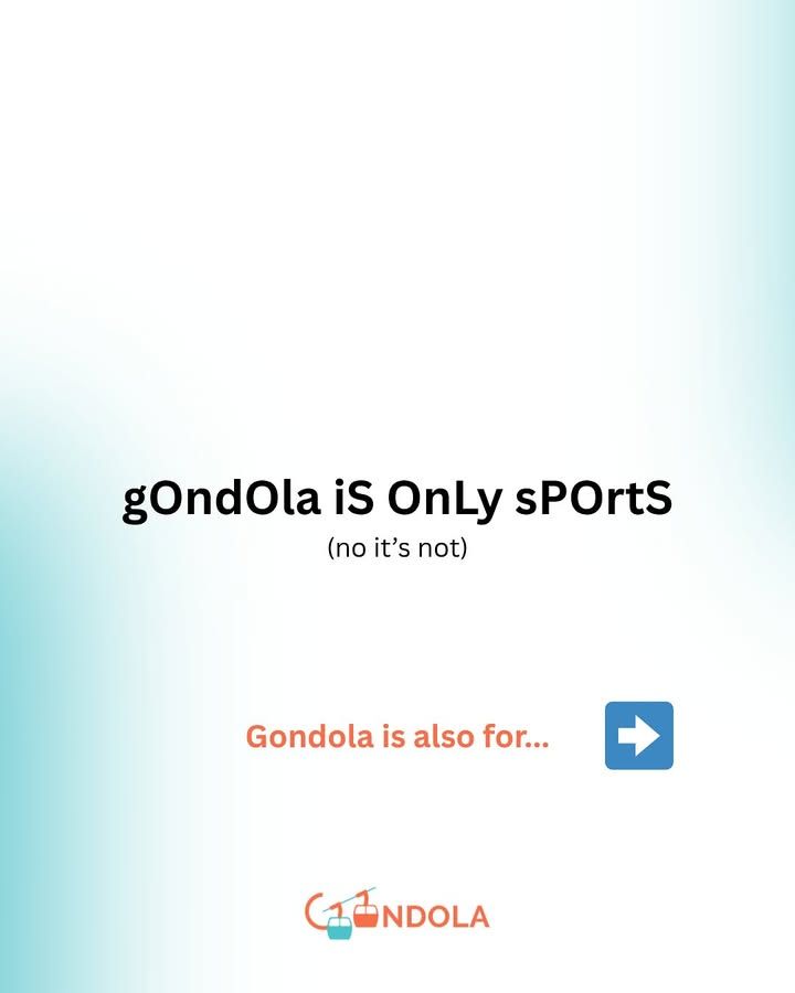 Image post by @ongondola on Facebook