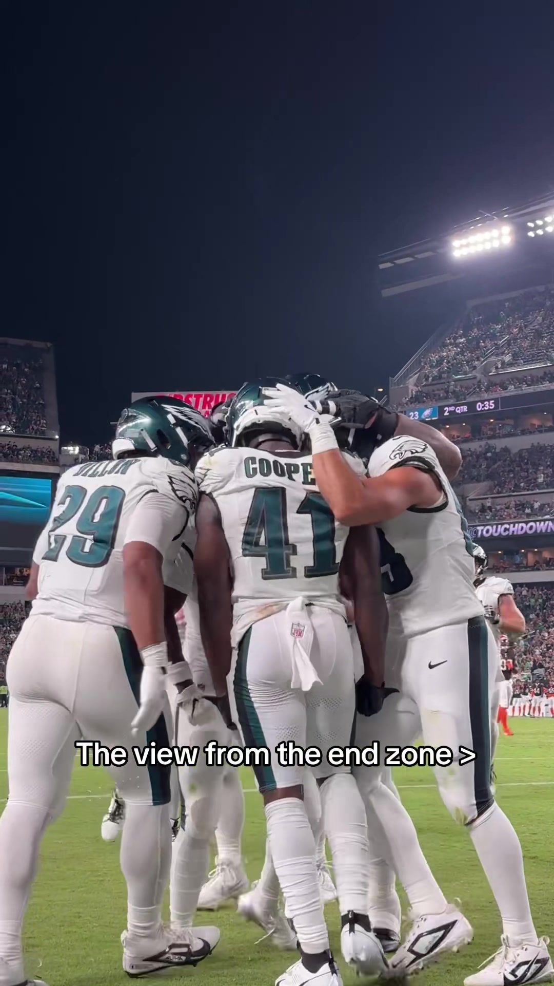 Video post by @philadelphiaeagles on TikTok