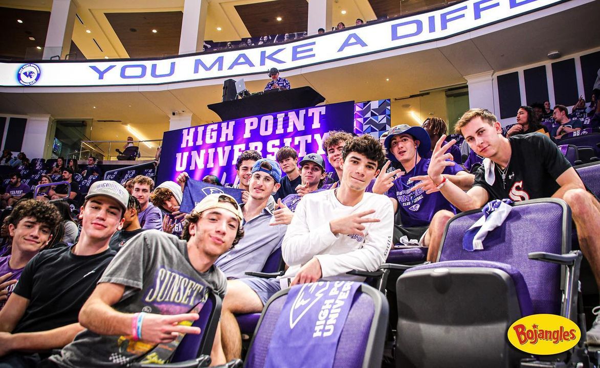 Image post by @highpointpanthers on Facebook