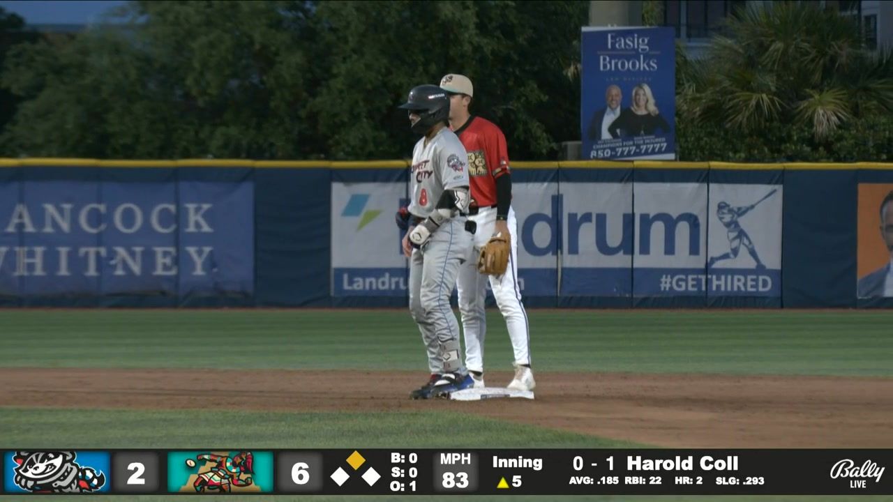 Video post by @trashpandasbaseball on Facebook