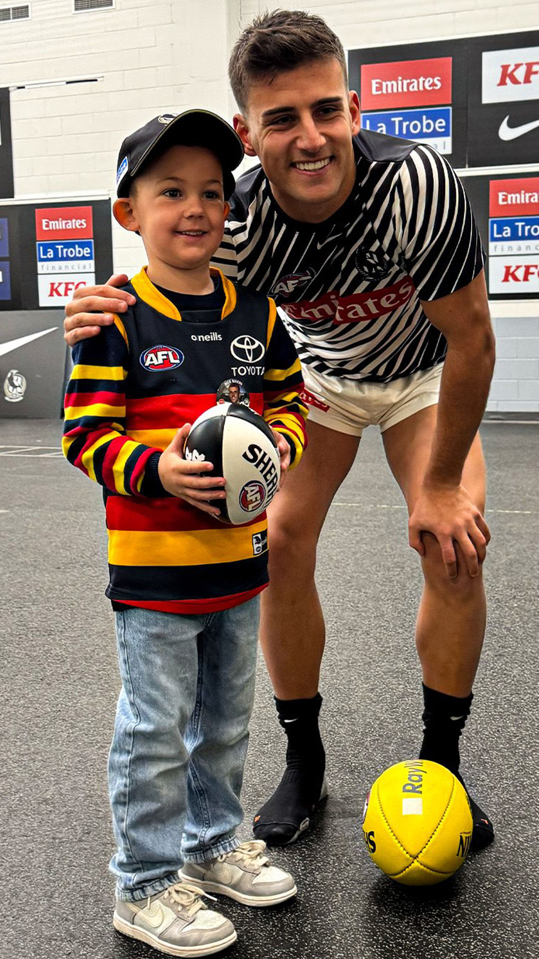 Video post by @collingwoodfc on Facebook