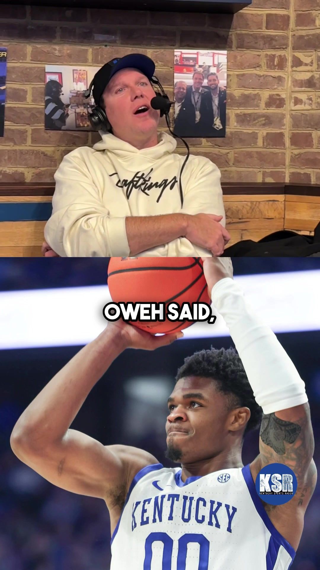 Video post by @ksrtheshow on TikTok