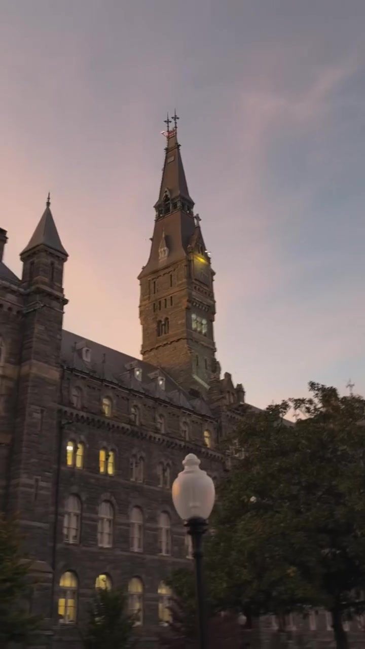 Video post by @georgetownu on TikTok
