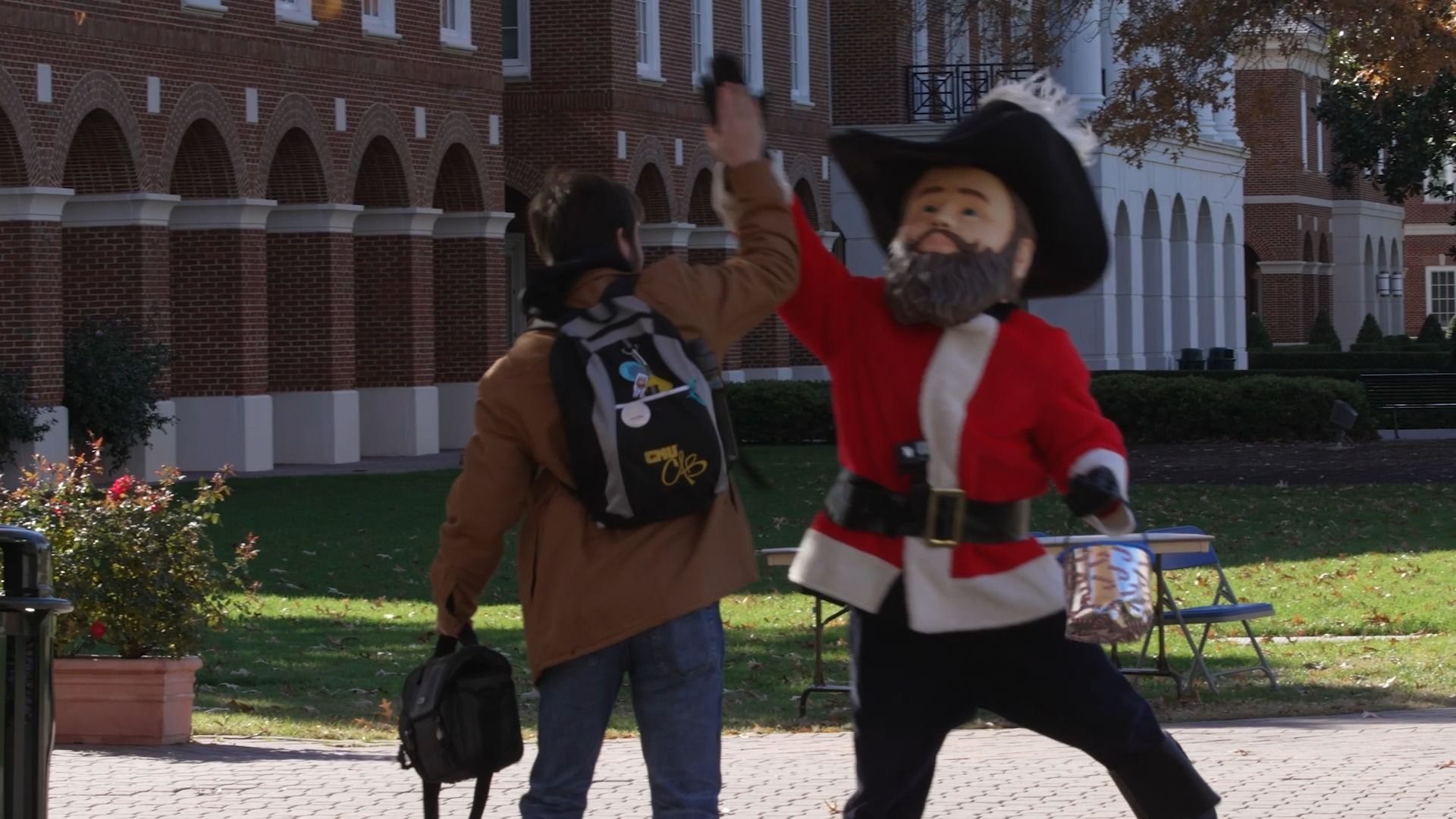 Video post by @christophernewportuniversity on Facebook