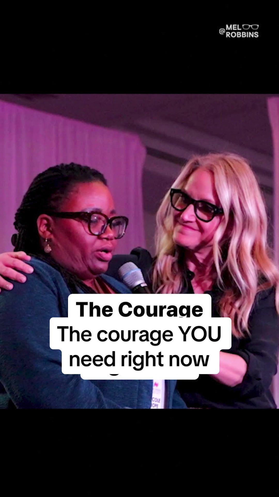 Video post by @melrobbins on TikTok