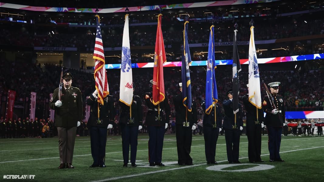 Image post by @CollegeFootballPlayoff on Facebook