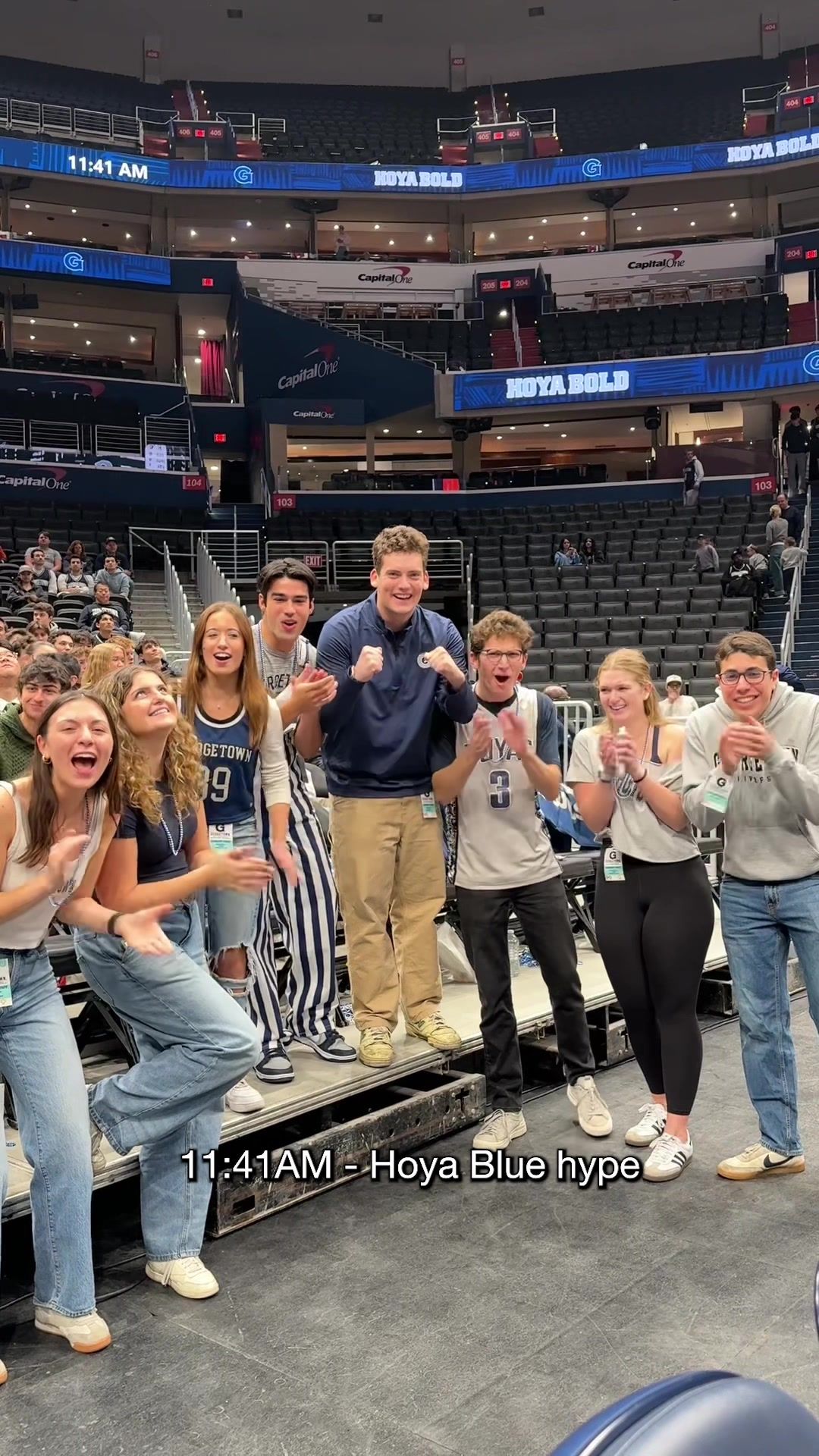 Video post by @georgetownu on TikTok