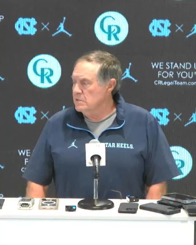 Video post by @TarHeelFootball on Facebook