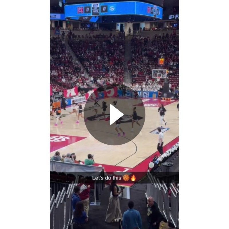 undefined post by @gamecocks on Snapchat