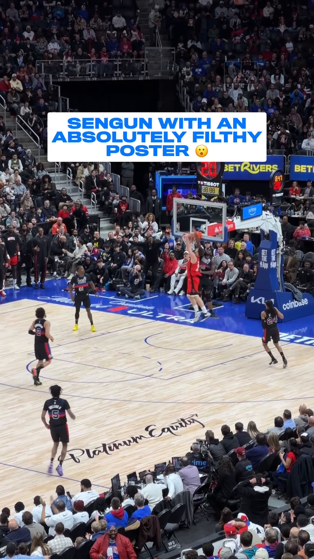 Video post by @nbaonprime on Facebook