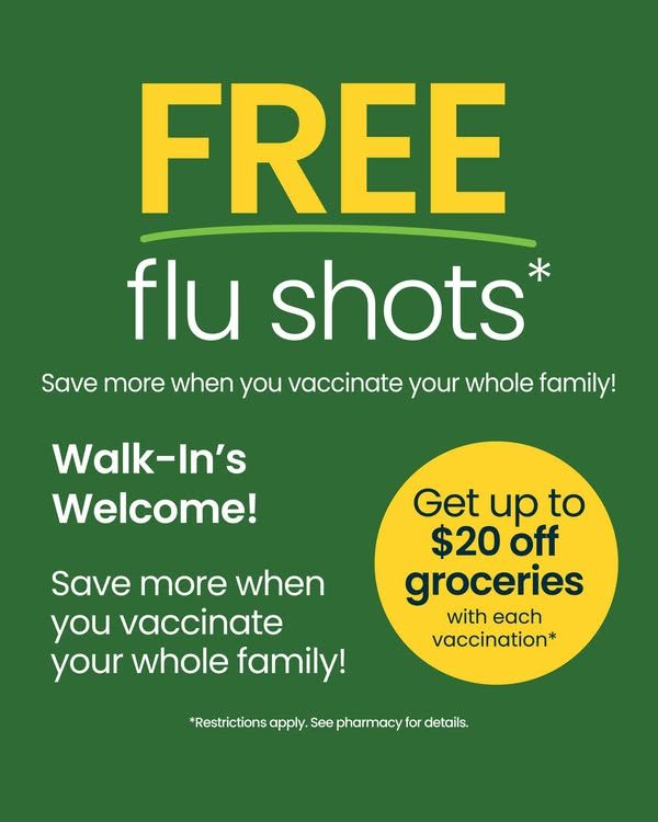 Image post by @Shaws on Facebook