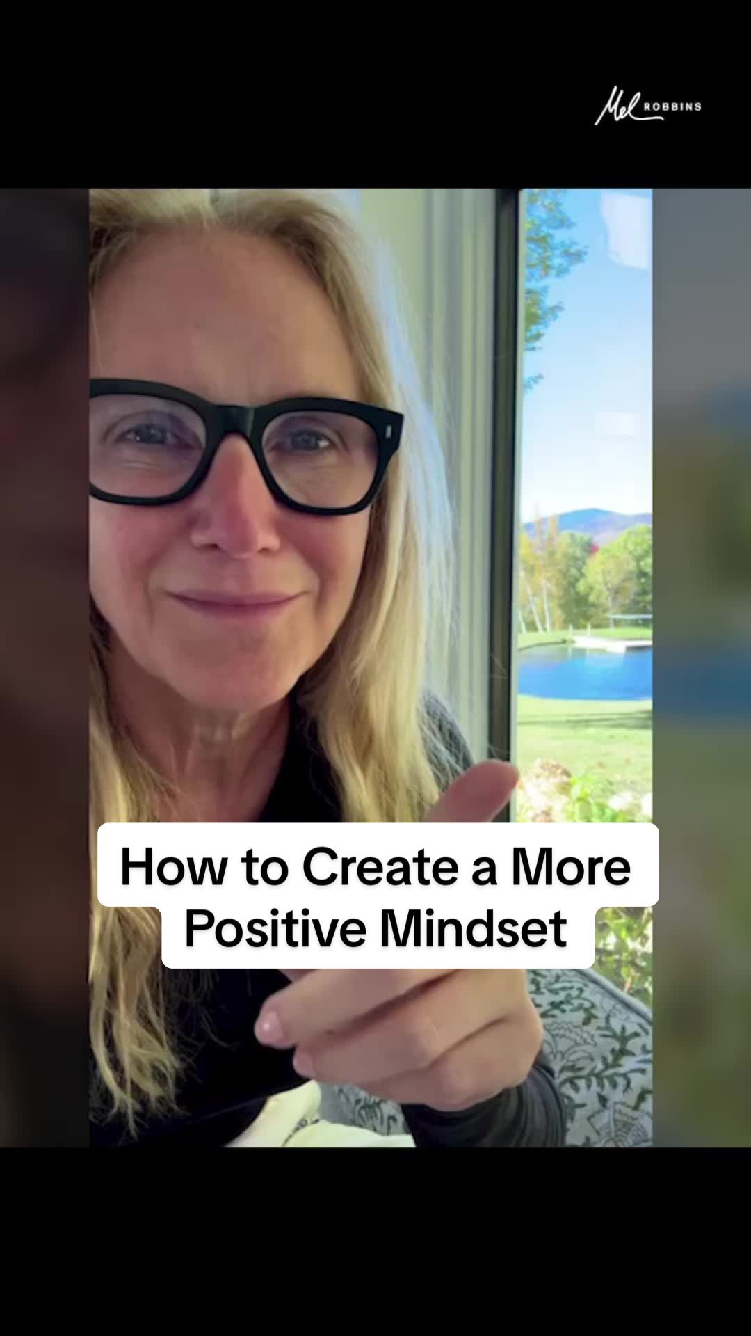Video post by @melrobbins on TikTok