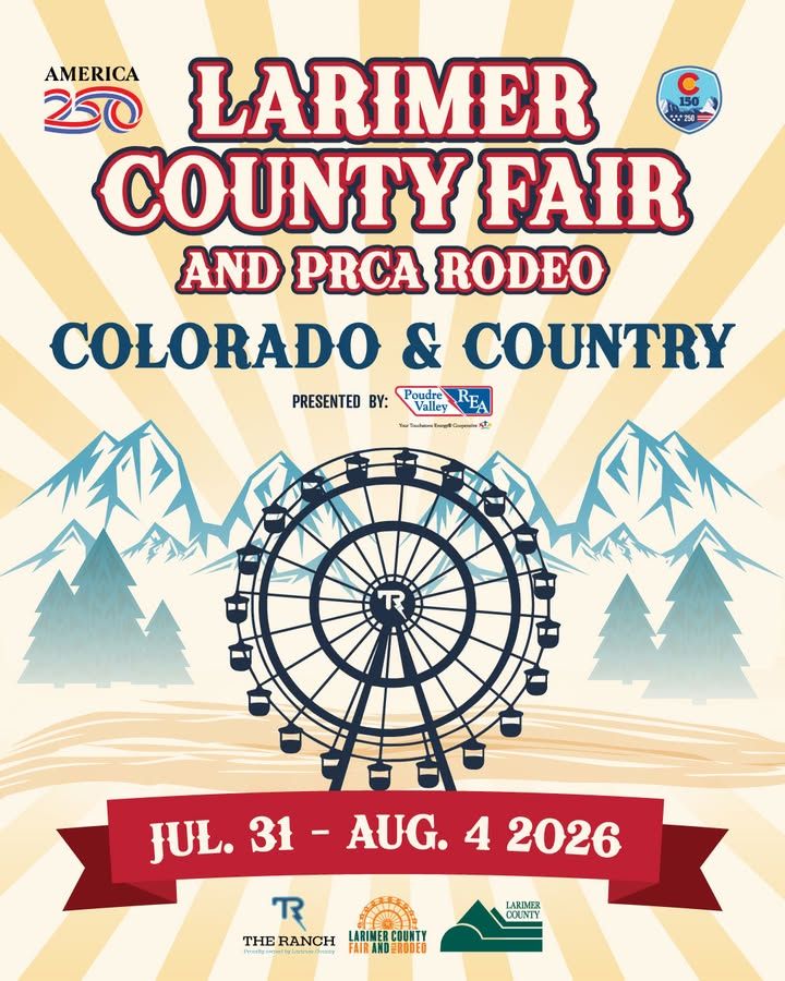 Image post by @LarimerCountyFairAndRodeo on Facebook